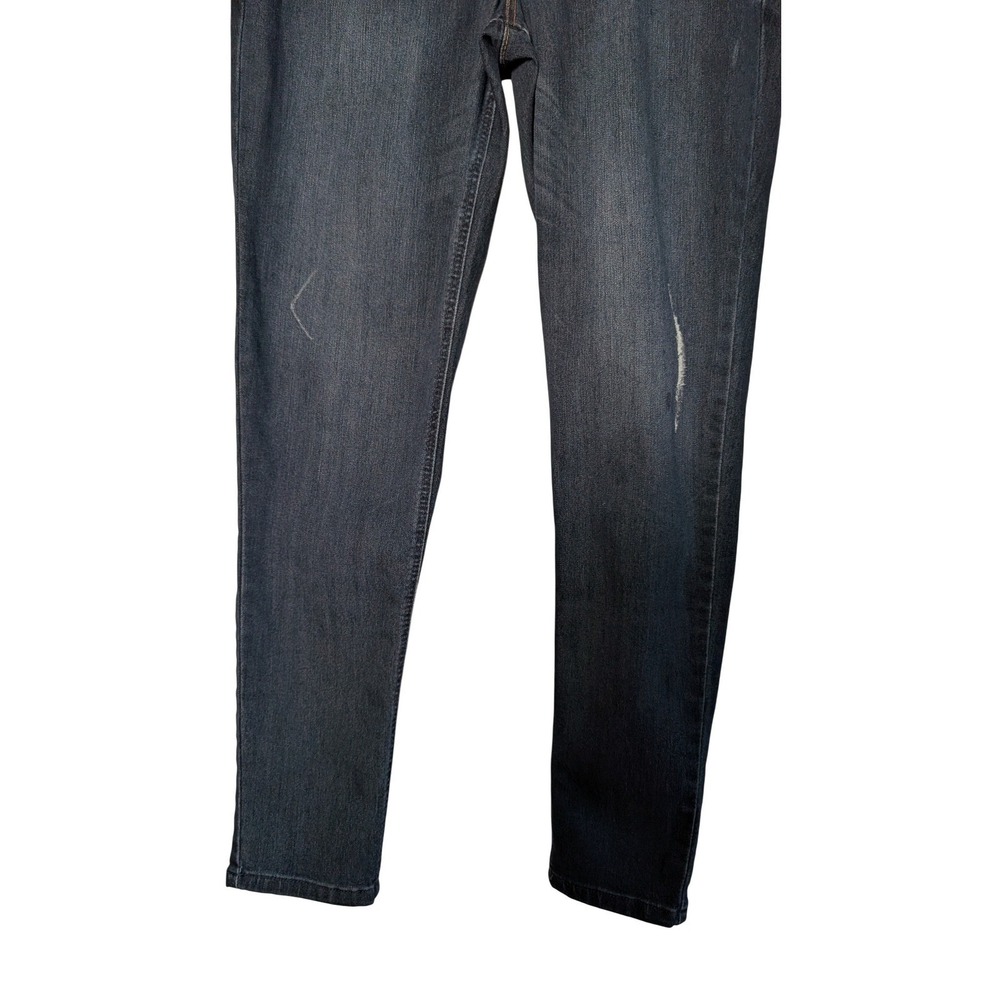 DEMOCRACY Ab Technology Distressed Ankle Skimmer Stretch Jeans Women's 12 - Picture 7 of 14